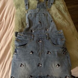 Disney Mickey Mouse Overall Skirt